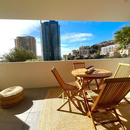 Luxueux Studio Neuf - Frontiere Monaco - Piscine - Parking Prive Eksteriør billede