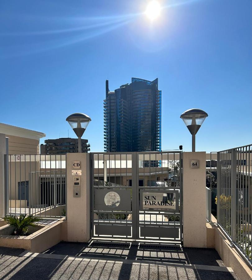 Luxueux Studio Neuf - Frontiere Monaco - Piscine - Parking Prive Eksteriør billede